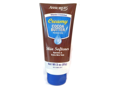 Assured Creamy Petroleum Jelly, Cocoa Butter, 3 oz/85 g, 3 Pack