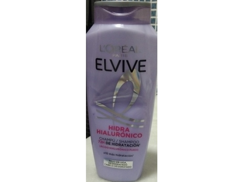 L'Oreal Paris Elvive Shampoo, Hyaluronic, 300 mL