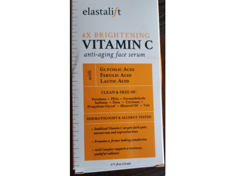 Elastalift Vitamin C Anti-Aging Face Serum, 1.75 fl oz/52 mL
