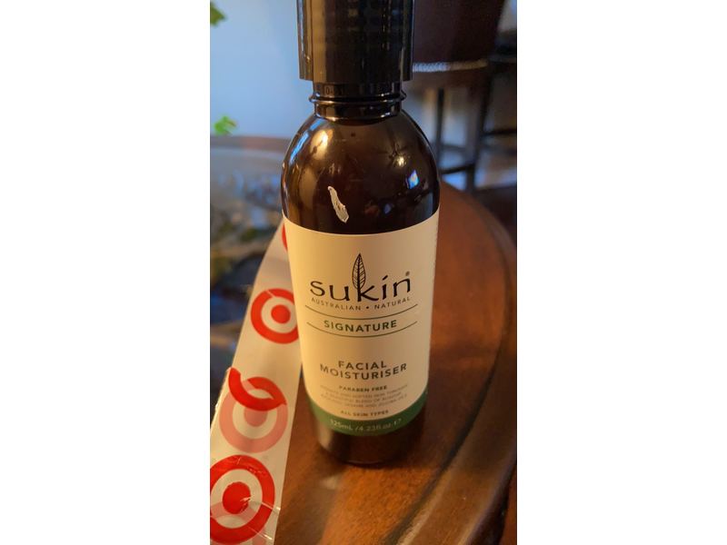 Sukin Signature Facial Moisturiser, 4.23 fl oz / 125 mL