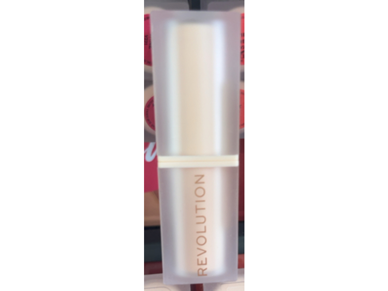 Makeup Revolution Lip Allure Soft Satin Lipstick, Divine Brown, 0.11 oz/3.2 g