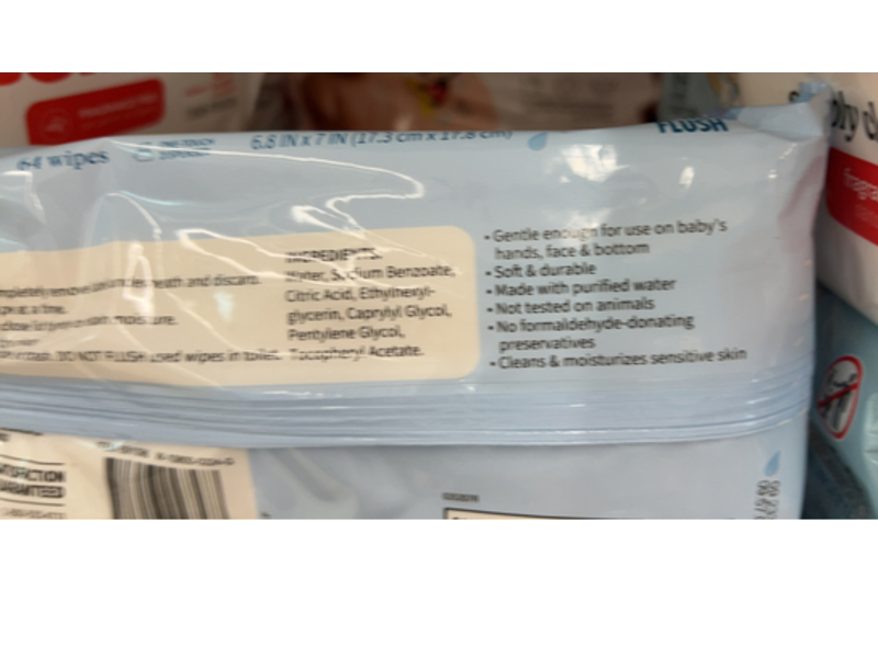 Walgreens Sensitive Baby Wipes, 64 Count