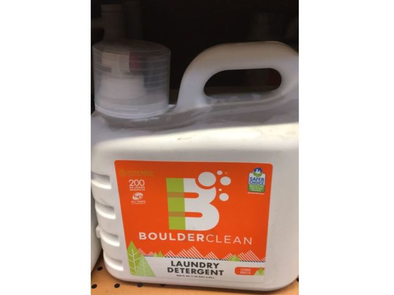 Boulder Clean Laundry Detergent, Citrus Breeze, 200 Loads, 200 fl oz/5.92 L