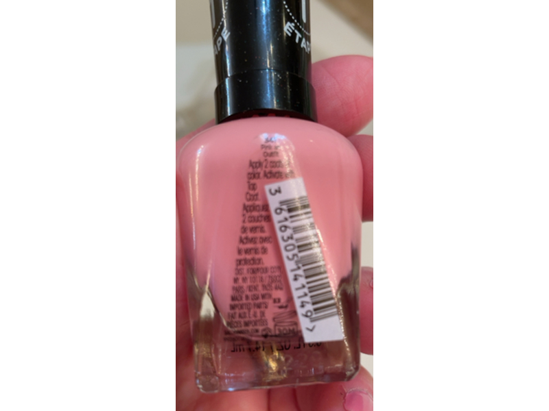 Sally Hansen Miracle Gel Nail Polish, 341 Pink An Outfit, 0.5 fl oz/14.7 mL