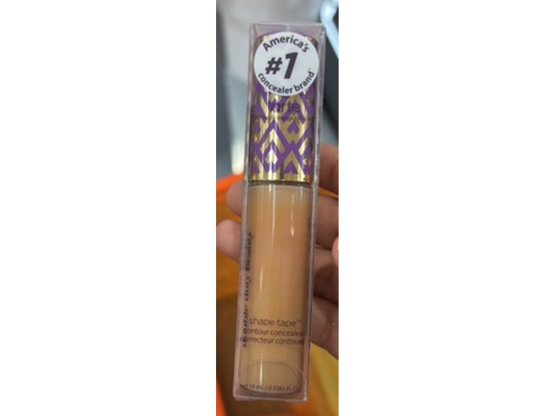 Tarte Shape Tape Full Coverage Contour Concealer, 35N Medium, 0.3381 fl oz/10 mL