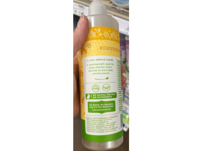 Simple Truth Organic Moisturizing Was, Sweet Blossom, 16 fl oz/473 mL