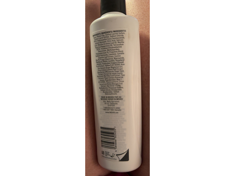 Nioxin 4 Cleanser Shampoo, 10.1 fl oz/300 mL