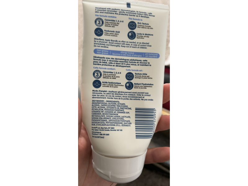 CeraVe Baby Moisturizing Cream, 142 g