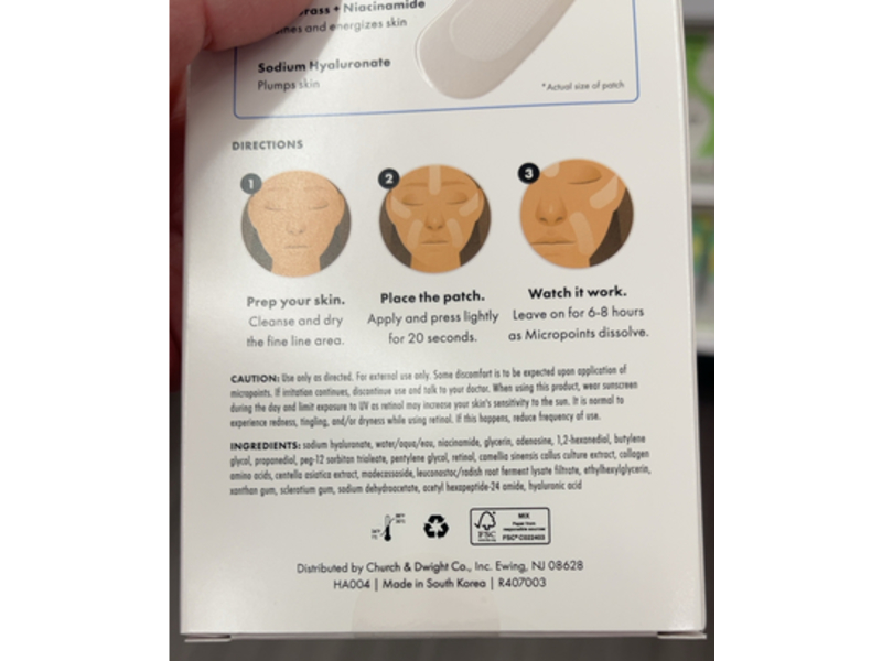 Hero Mighty Patch Fine Line Patches, 6 Count.