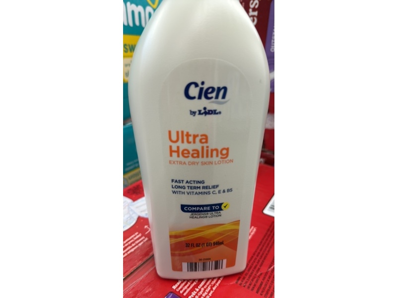 Cien By Lidl Ultra Healing Lotion, 32 fl oz/946 mL