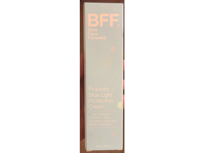 Bff Best Face Forward Probiotic Blue Light Protection Cream, 1.69 fl oz/50 mL