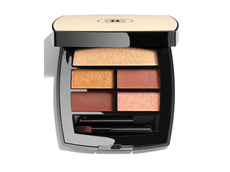 Chanel Les Beiges Eye Shadow Palette, Golden, 0.16 oz/4.5 g