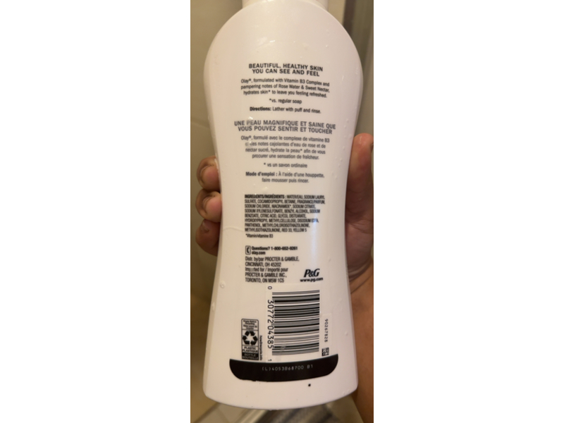 Olay Body Wash, Fresh Outlast, 23.6 fl oz/700 mL