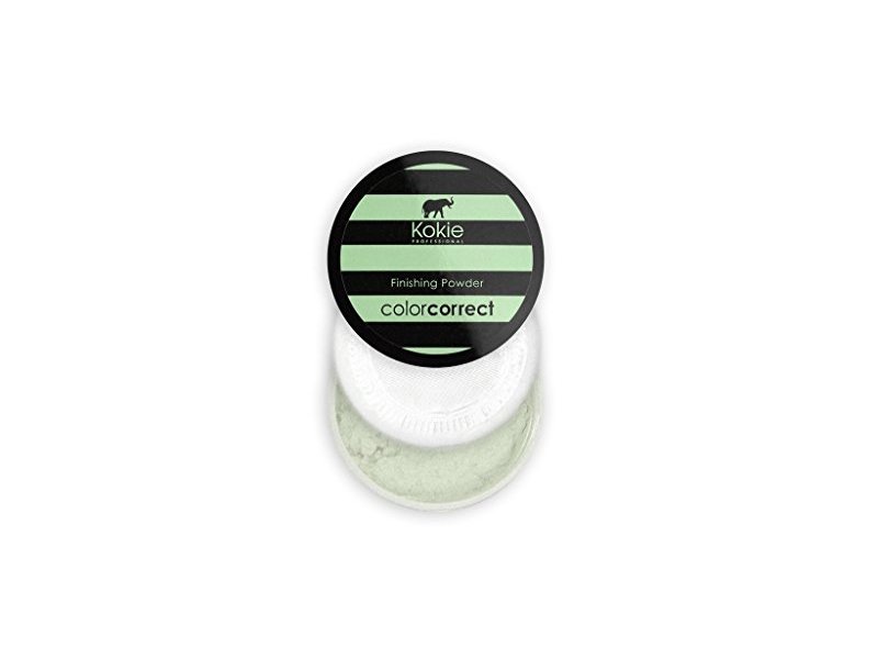 Kokie Finishing Powder, Green, 0.18 oz/5 g