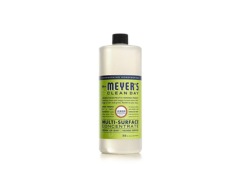 Mrs. Meyer's Multi-Surface Concentrate, Lemon Verbena Scent, 32 fl oz/946 mL