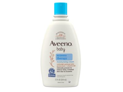 Aveeno Baby Eczema Therapy Moisturizing Cream, 12 fl oz/354 mL