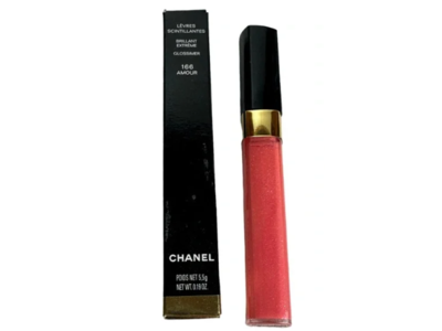 Chanel Brilliant Extreme Sparkling Lipstick, 166 Amour, 0.19 oz/5.5 g