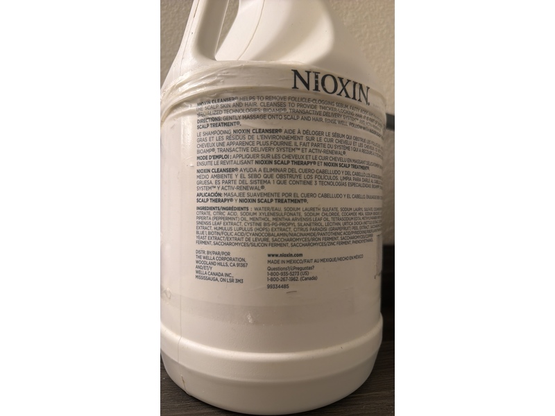 Nioxin Cleansing Shampoo, 3.78 L