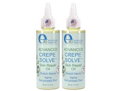 e70 Advanced Crepe Solve Skin Repair Oil, 4 fl oz, Pack Of 2
