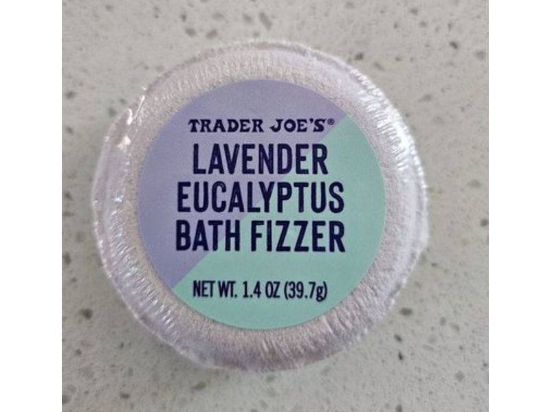 Trader Joe's Lavender Eucalyptus Bath Fizzer, 1.4 oz/39.7 g