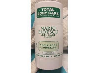 Mario Badescu Skin Care Whole Body Deodorant, 2.4 oz/68 g