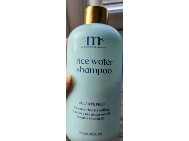 Miriams Collection Shampoo, Rice Water, 10 fl oz/300 mL