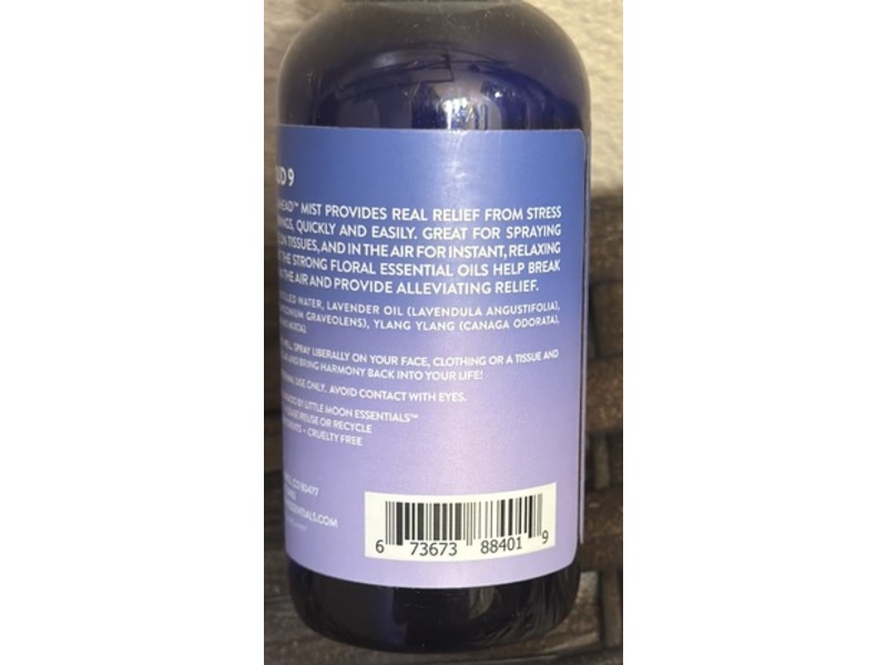 Little Moon Essentials Aromatherapeutic Clear Skies Ahead Soothing Mist, On Cloud 9, 4 fl oz/118 mL