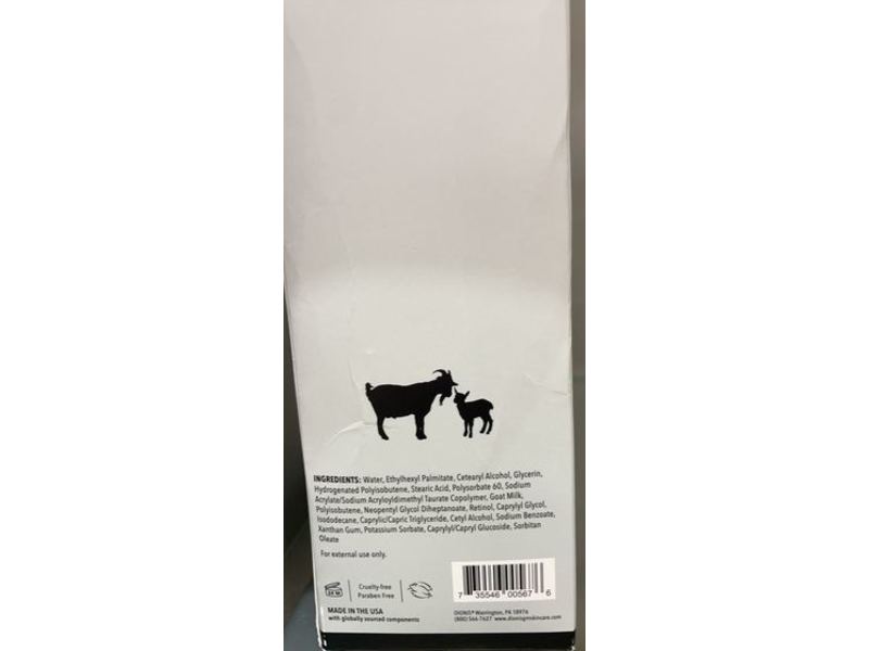 Dionis Goat Milk Body Lotion, Retinol, 6 fl oz/177 mL