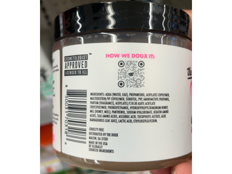 The Doux Bee Girl Honey Curl Custard, 16 fl oz/454 g