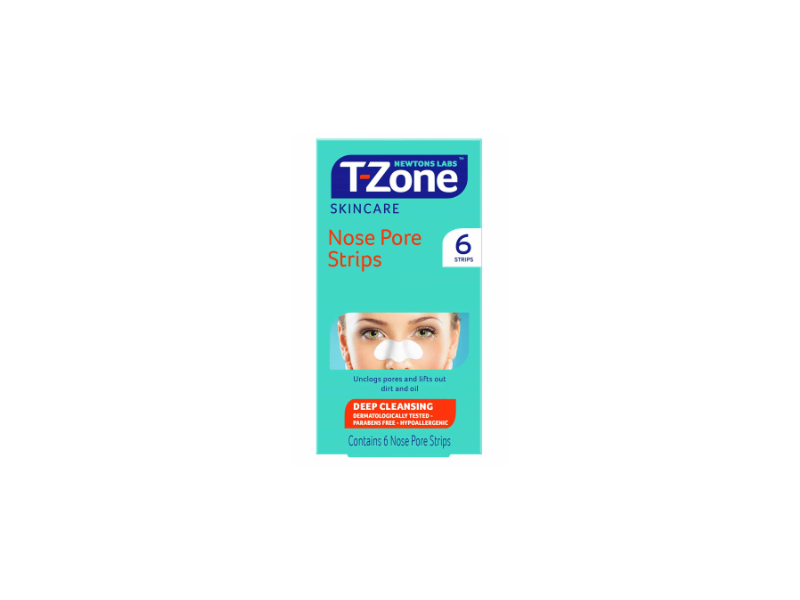 T Zone Skincare Nose Pore Strips, 6 Count