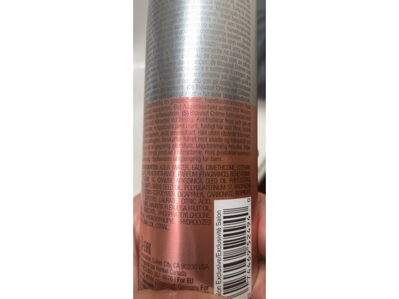 Joico Youth Lock Blowout Creme, 6 fl oz/177 mL