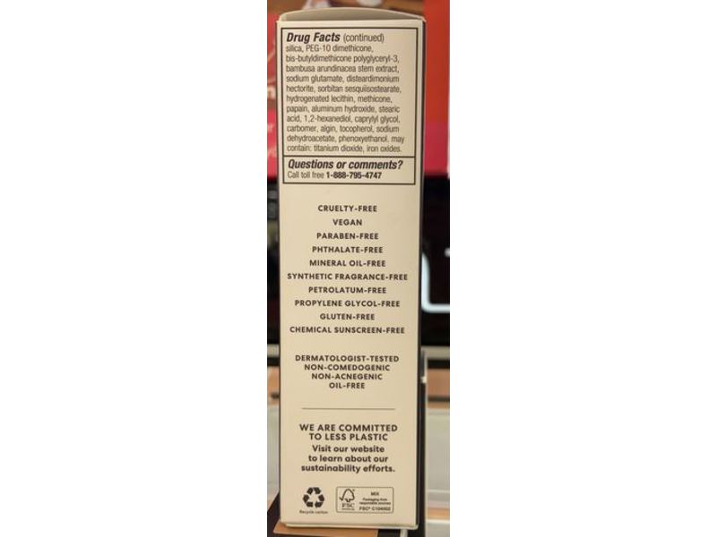 bareMinerals Barepro Performance Wear Liquid Foundation, SPF 20, Shell, 1 fl oz/30 mL