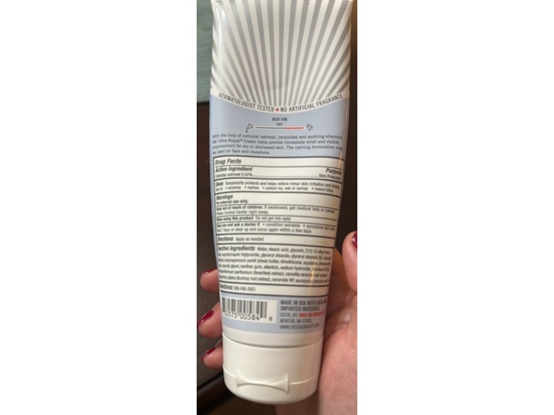 First Aid Beauty Ultra Repair Cream, 8 oz/226 g