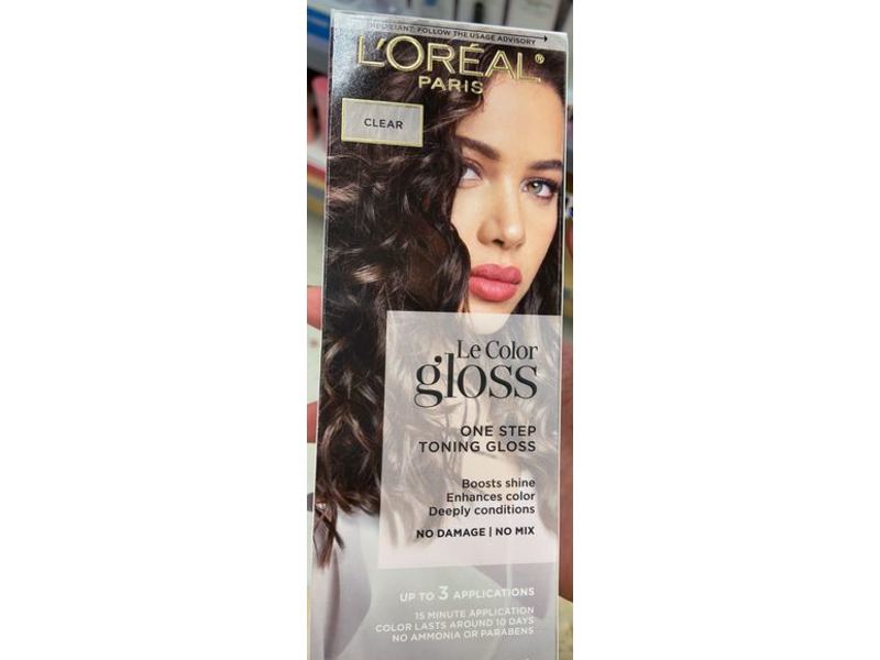 L'Oreal Paris Le Color Gloss, Clear, 4 fl oz/118 mL