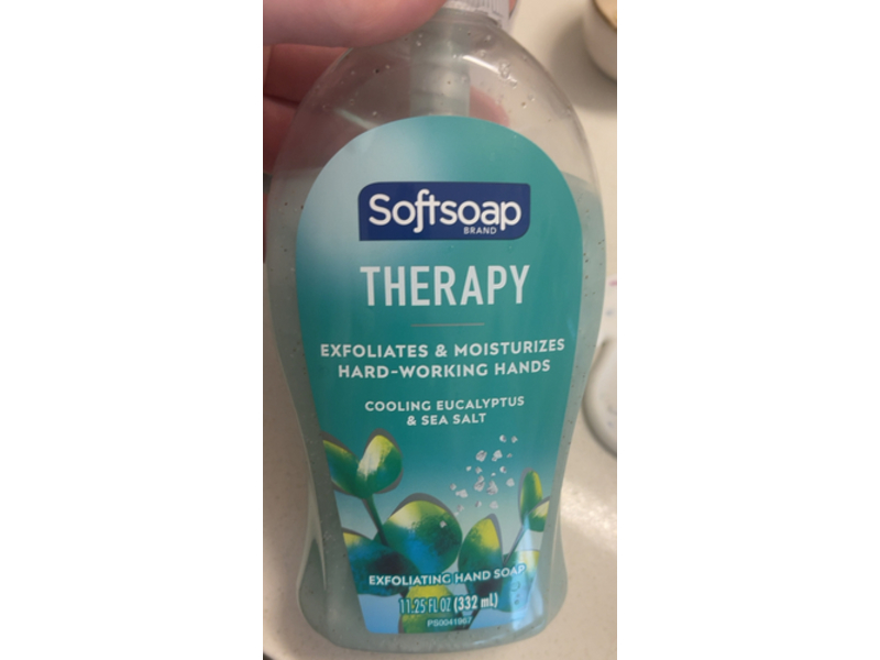 Softsoap Therapy Liquid Hand Soap, Cooling Eucalyptus & Sea Salt, 11.25 fl oz/332 mL, Pack Of 6