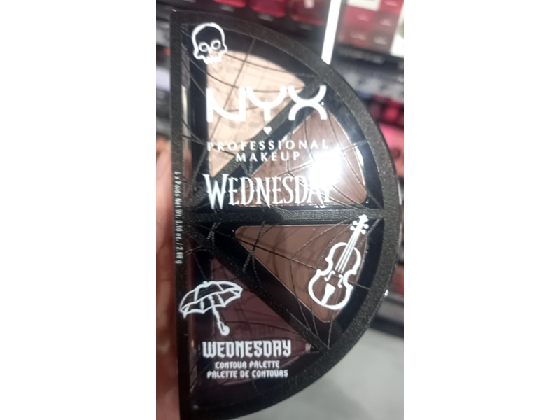 Nyx Professional Makeup Contour Palette, Wednesday, 0.10 oz/2.88 g