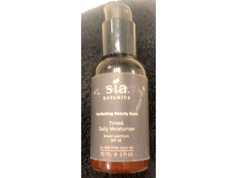 Sia Botanics Tinted Daily Moisturizer, SPF 30, 2 fl oz/60 mL