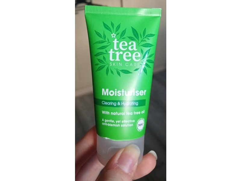 Superdrug Tea Tree Skincare Moisturiser, Tea Tree Oil,