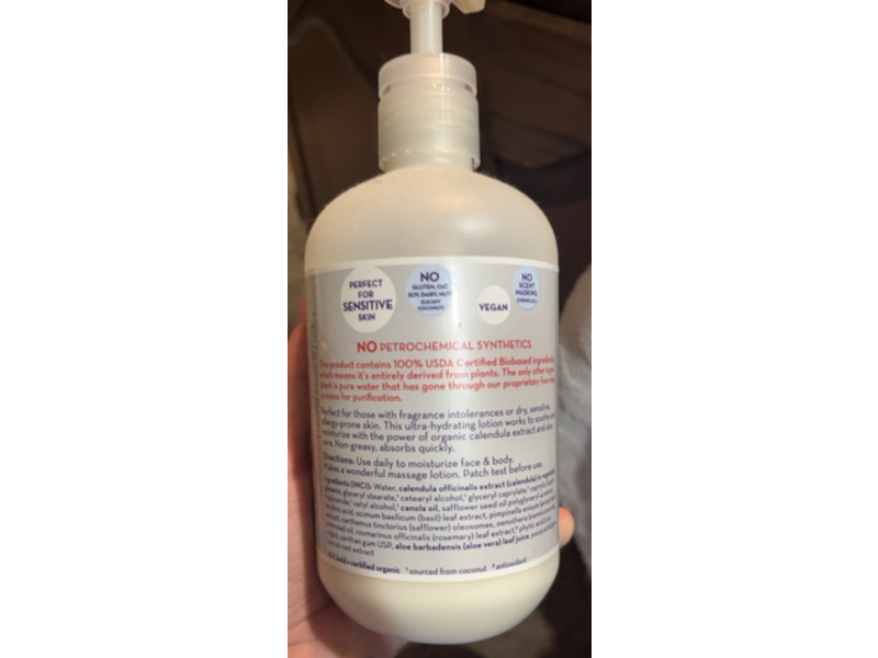 California Baby Super Sensitive Everyday Lotion, 19 fl oz/562 mL