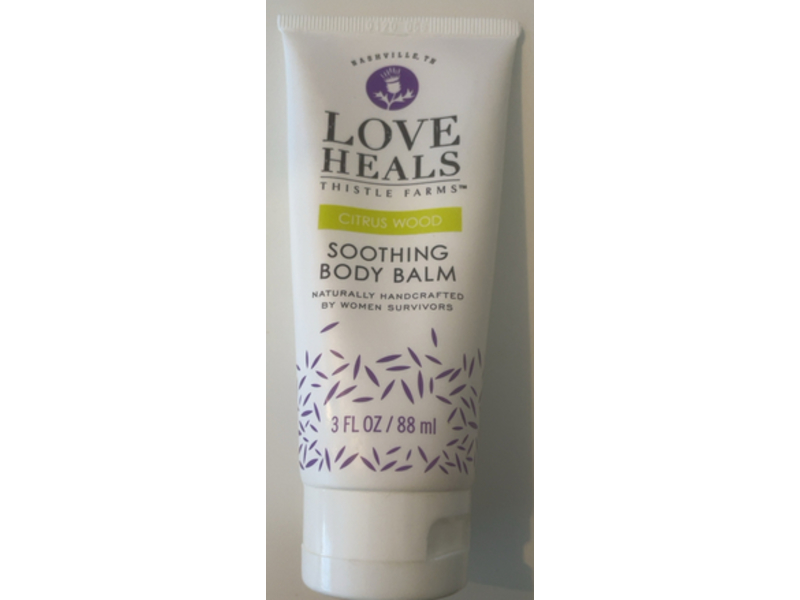 Thistle Farms Love Heals Soothing Body Balm, Citrus Wood, 30 fl oz/88 mL