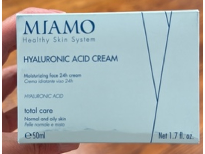 Miamo Hyaluronic Acid Cream, 1.7 fl oz/50 mL