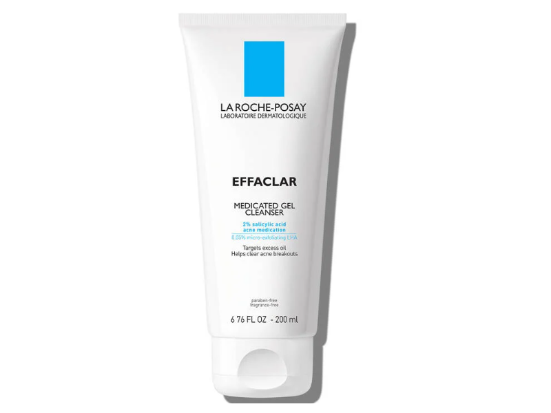 La Roche Posay Effaclar Medicated Gel Cleanser, 6.76 fl oz/200 mL