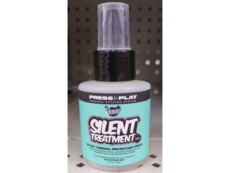 The Doux Silent Treatment 30-Day Thermal Protection Spray, 2 fl oz/59 mL