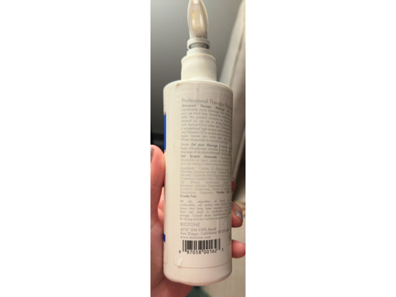 Biotone Advanced Therapy Massage Gel, 8 fl oz/236 mL
