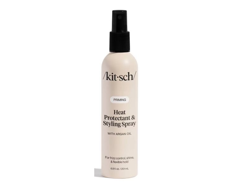 Kitsch Priming Heat Protectant & Styling Spray, Argan Oil, 6.8 fl oz/201 mL