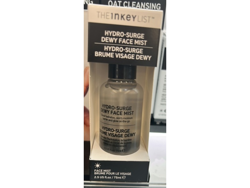 The Inkey List Hydro-Surge Dewy Face Mist, 2.5 fl oz/75 mL