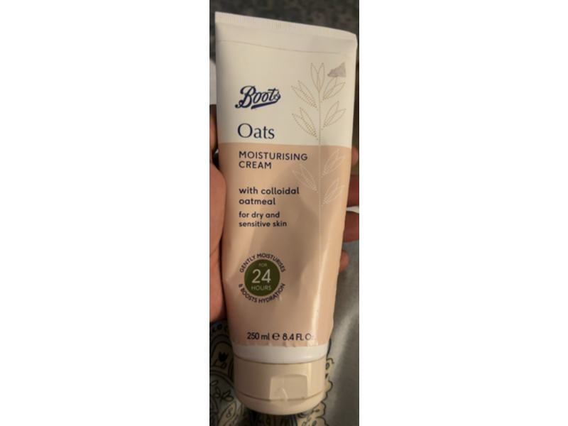 Boots Moisturising Cream, Colloidal Oatmeal, 8.4 fl oz/250 mL