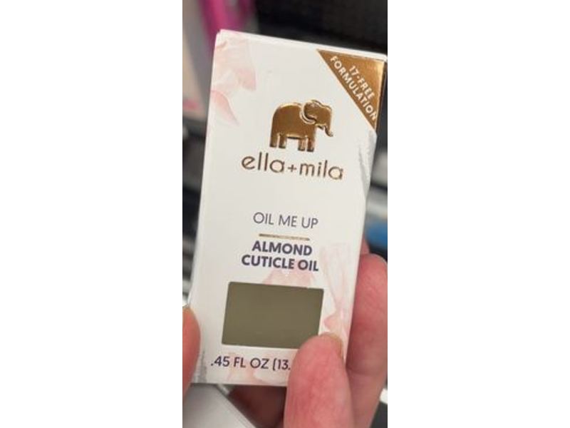 Ella+Mila Oil Me Up, Almond, 0.45 fl oz/13.3 mL