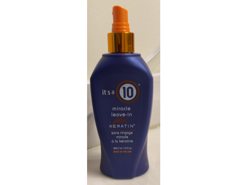 It's A 10 Miracle Leave-In Plus Keratin, 10 fl oz/295.7 mL