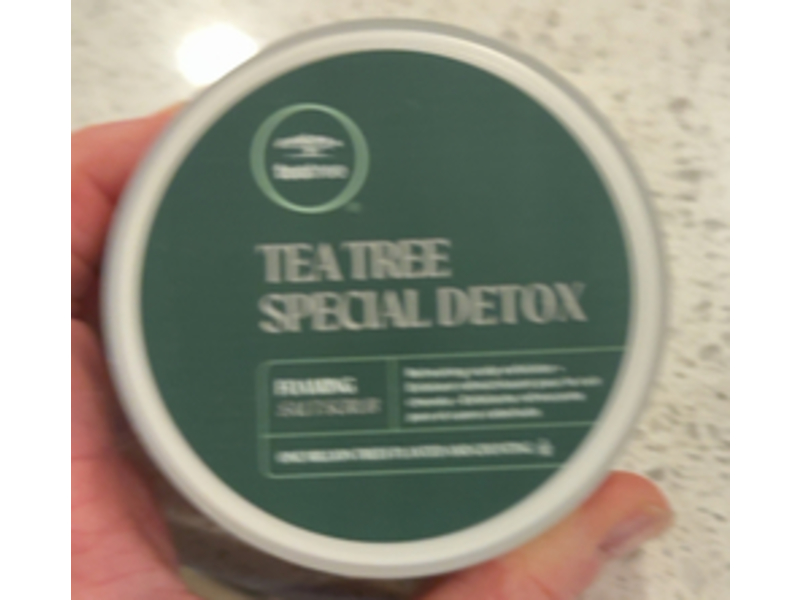 Tea Tree Special Detox Foaming Salt Hair Scrub, 6.5oz